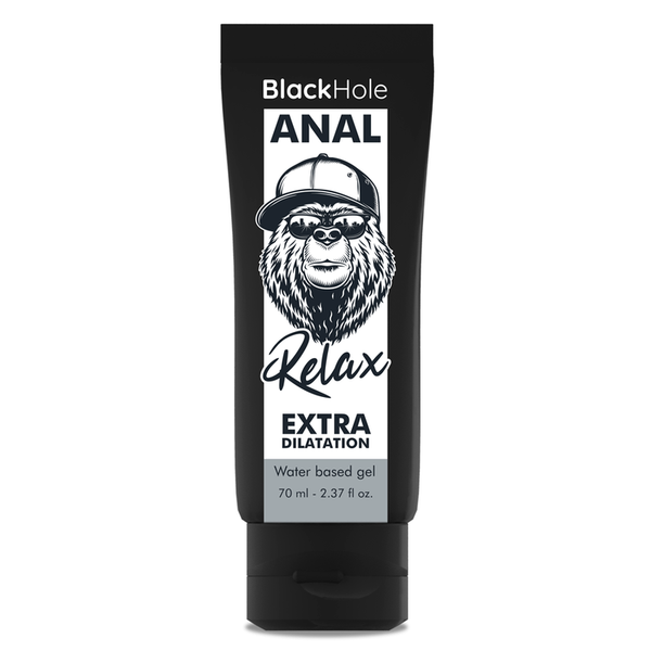 Gel de dilatation anale Black Hole base eau -- 70 ml