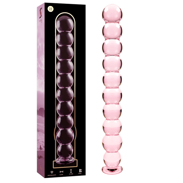 Gode en verre borosilicate Nebula Series by Ibiza modèle 22 -- #DF516D