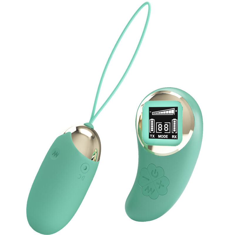 Œuf vibrant télécommandé Pretty Love Led Mine