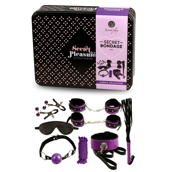 Kit BDSM Secretplay 100% Fetish set 8 pièces -- #5c167e