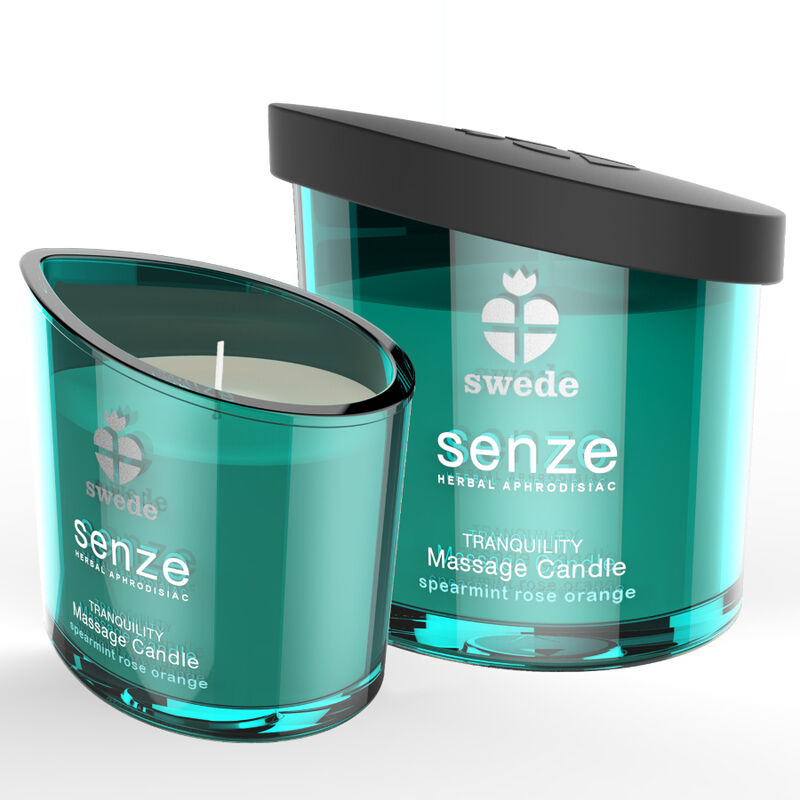 Bougie de massage Swede Senze Tranquility -- Menthe poivré