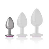 Plug anal bijou cristal rose Intense Anal Toys -- S