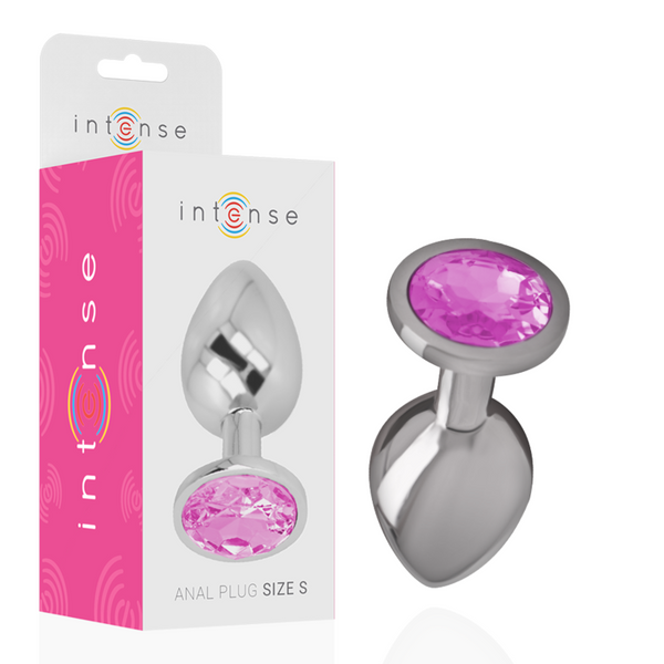 Plug anal bijou cristal rose Intense Anal Toys -- S