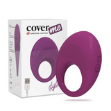 Cockring vibrant Coverme Dylan télécommande Watchme