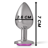 Plug anal bijou coeur rose Intense Anal Toys -- S