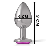 Plug anal bijou coeur rose Intense Anal Toys -- L