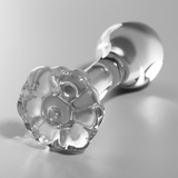 Plug anal en verre borosilicate Nebula Series By Ibiza modèle 2 -- #8C8C8C