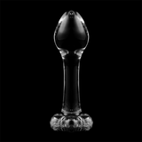Plug anal en verre borosilicate Nebula Series By Ibiza modèle 2 -- #8C8C8C