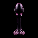 Plug anal en verre borosilicate Nebula Series By Ibiza modèle 2 -- #DF516D