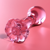 Plug anal en verre borosilicate Nebula Series By Ibiza modèle 2 -- #DF516D