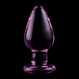 Plug anal en verre borosilicate Nebula Series By Ibiza modèle 3 -- #DF516D