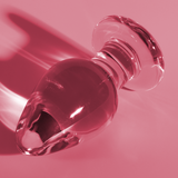 Plug anal en verre borosilicate Nebula Series By Ibiza modèle 3 -- #DF516D