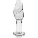 Plug anal en verre borosilicate Nebula Series By Ibiza modèle 6 -- #8C8C8C
