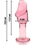 Plug anal en verre borosilicate Nebula Series By Ibiza modèle 6 -- #DF516D