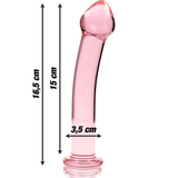 Gode en verre borosilicate Nebula Series by Ibiza modèle 11 -- #DF516D