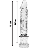Gode en verre borosilicate Nebula Series by Ibiza modèle 12 -- #8C8C8C