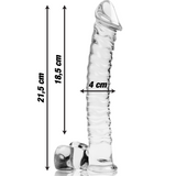 Gode en verre borosilicate Nebula Series by Ibiza modèle 23 -- #8C8C8C