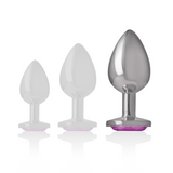 Plug anal bijou cristal rose Intense Anal Toys -- L