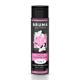 Huile de massage premium Bruma effet chaleur 3 en 1 100 ml -- Chewing-gum