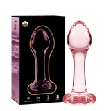 Plug anal en verre borosilicate Nebula Series By Ibiza modèle 2 -- #DF516D