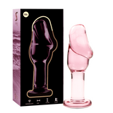 Plug anal en verre borosilicate Nebula Series By Ibiza modèle 6 -- #DF516D