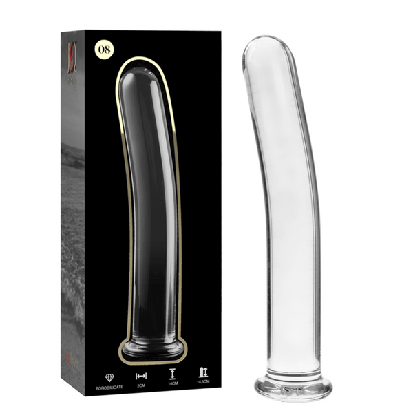 Gode en verre borosilicate Nebula Series by Ibiza modèle 8 -- #8C8C8C