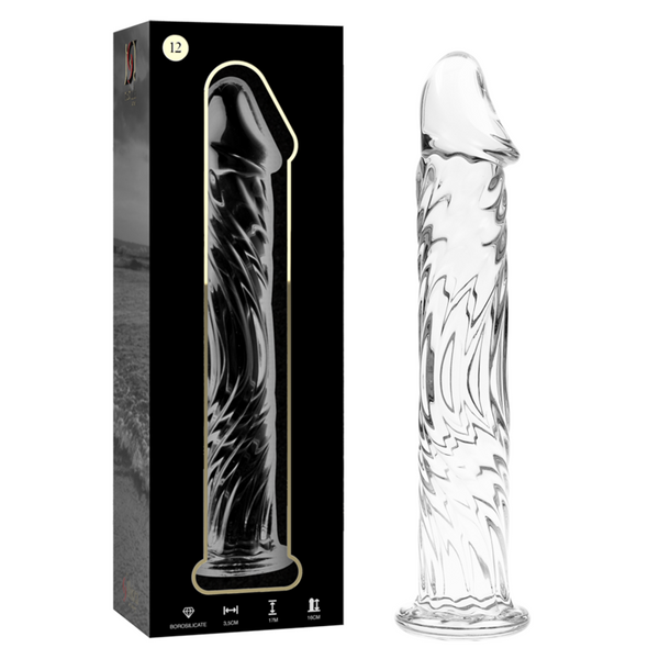 Gode en verre borosilicate Nebula Series by Ibiza modèle 12 -- #8C8C8C