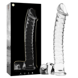 Gode en verre borosilicate Nebula Series by Ibiza modèle 23 -- #8C8C8C