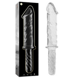 Gode en verre borosilicate Nebula Series by Ibiza modèle 24 -- #8C8C8C