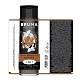 Huile de massage premium Bruma effet chaleur 3 en 1 100 ml -- Cupcake