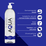 Lubrifiant base d’eau Aqua Quality -- 1000 ml