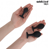 Lot de 3 plugs anaux bijou Addicted Toys