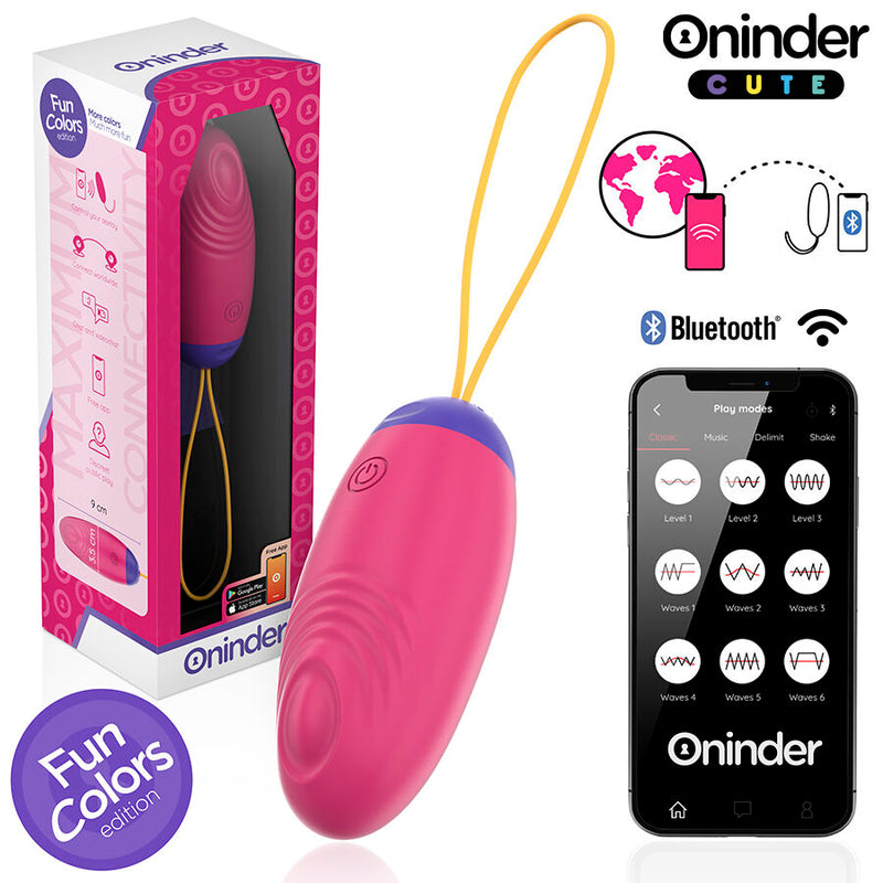 Œuf vibrant Oninder Cute tapotements et vibration