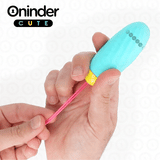 Œuf vibrant Oninder Cute Love Pleasure billes rotatives