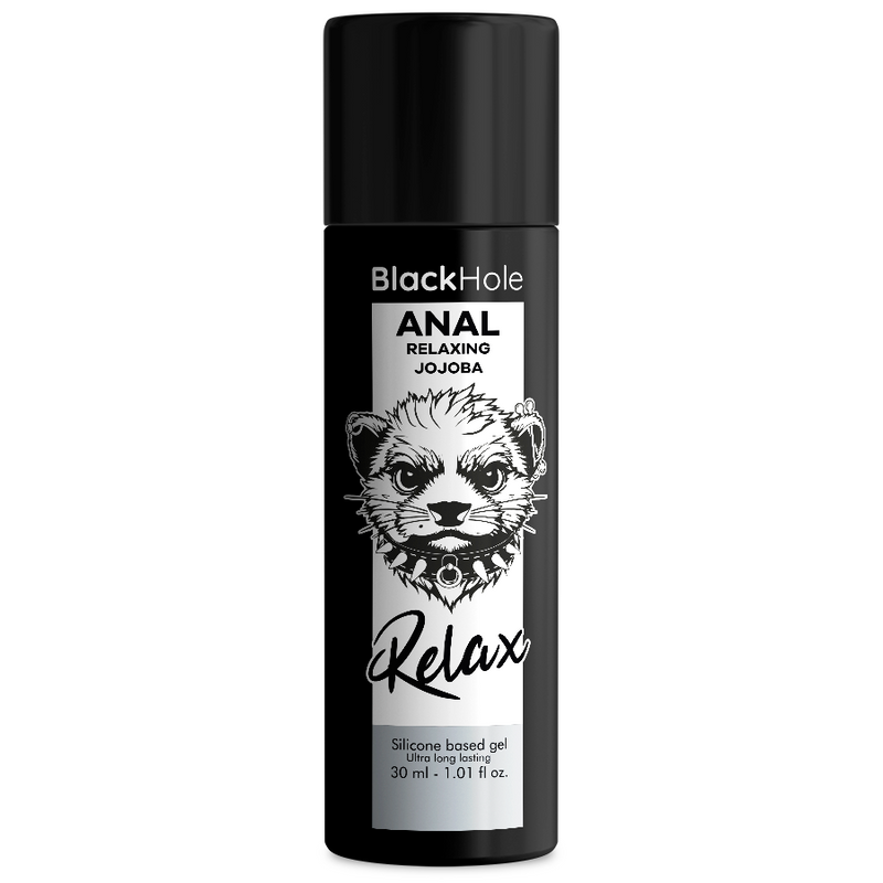 Gel anal relaxant jojoba Black Hole base silicone -- 30 ml