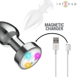 Plug anal vibrant LED Intense Anal Toys télécommande -- full