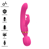 Vibromasseur double Intense Winona Lapin et Baguette