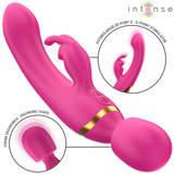 Vibromasseur double Intense Winona Lapin et Baguette