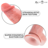 Gode réaliste Mr. Intense Dildos Spencer moyen avec testicules