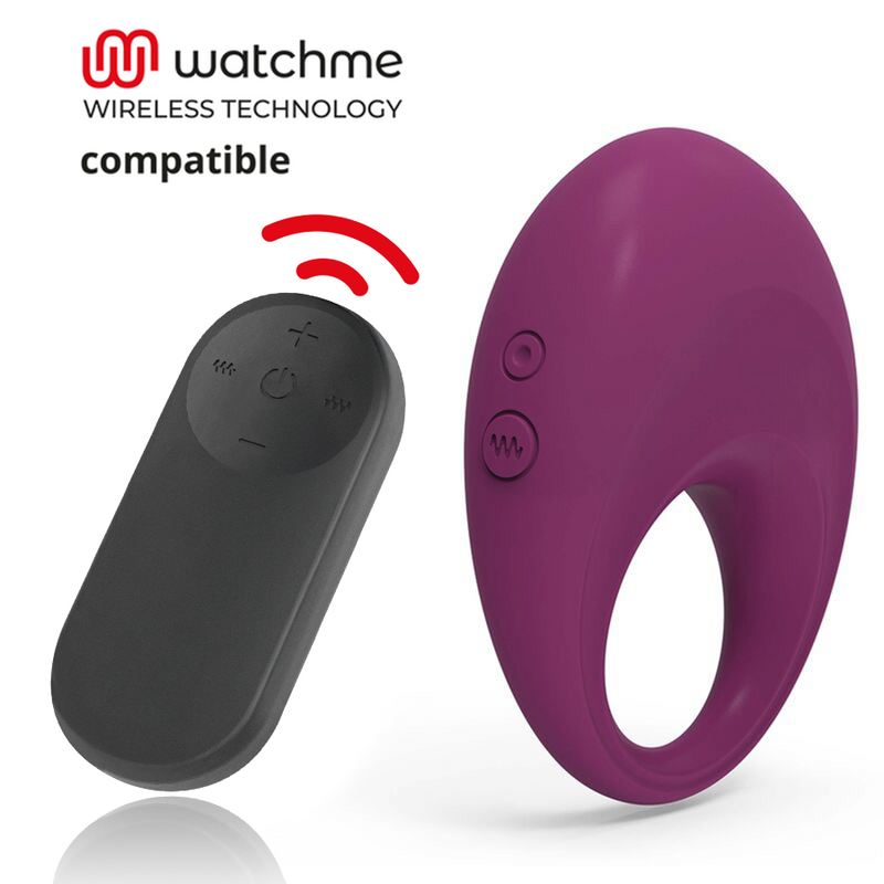 Cockring vibrant Coverme Dylan télécommande Watchme