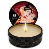 Bougie de massage Shunga Candles Mini Caresse -- Fraise