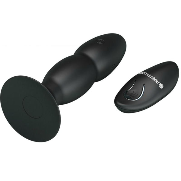 Plug anal vibrant rotation Pretty Love Bottom avec télécommande