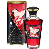 Huile de massage effet thermique Shunga Oils Libido -- Cerise