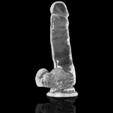Gode réaliste transparent X Ray avec boules