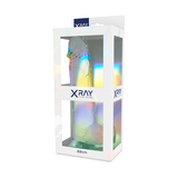 Gode réaliste transparent X Ray avec boules