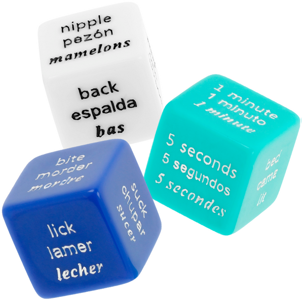 Jeu de dés érotiques Waterfeel